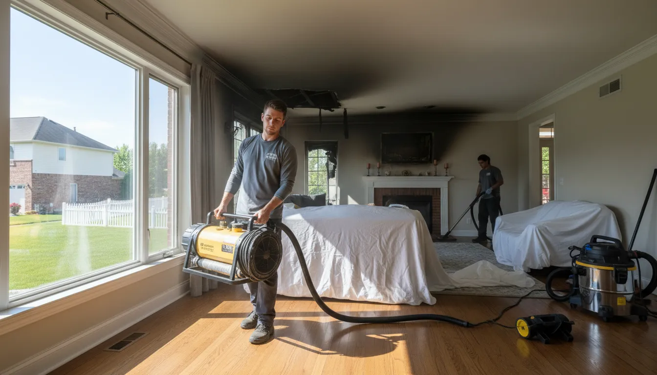 Fire Damage in Kenilworth